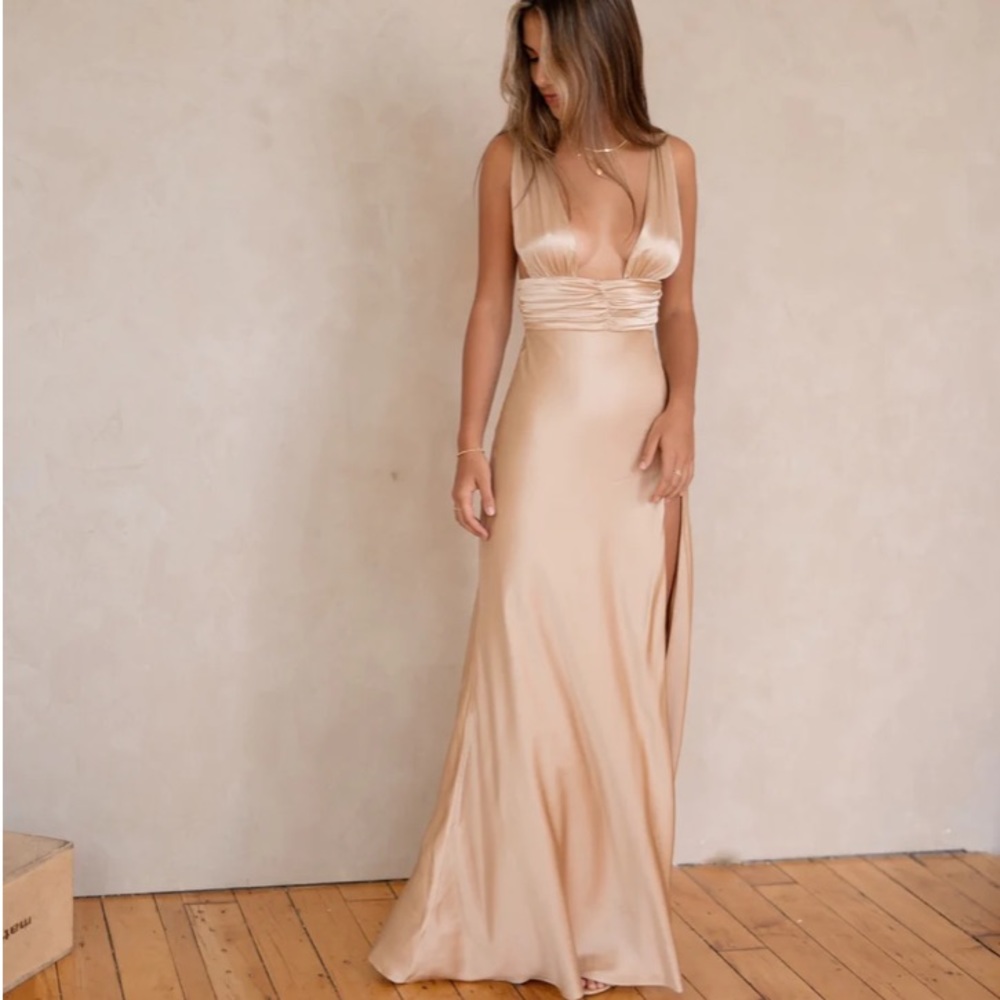 Two Bodies Kasey Dress - Champagne